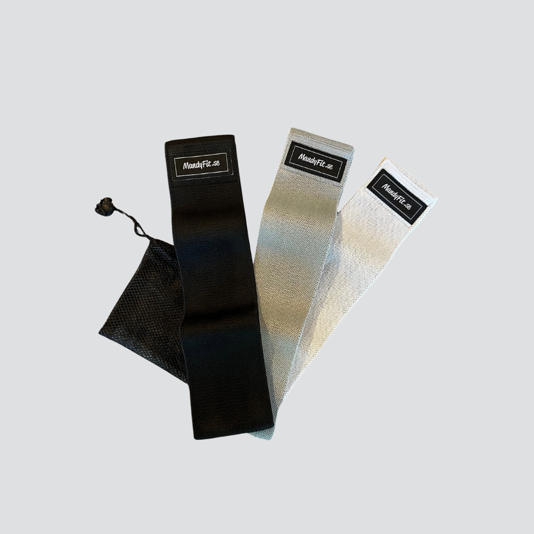 Mandyfit - Träningsband 3-Pack