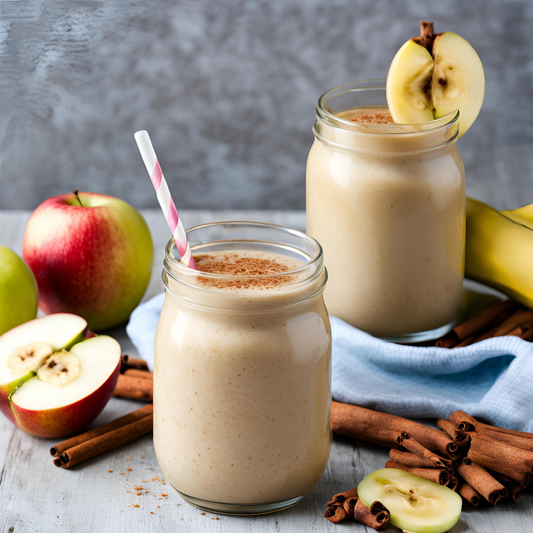 Supergod Banan/Äpple & Kanel Smoothie