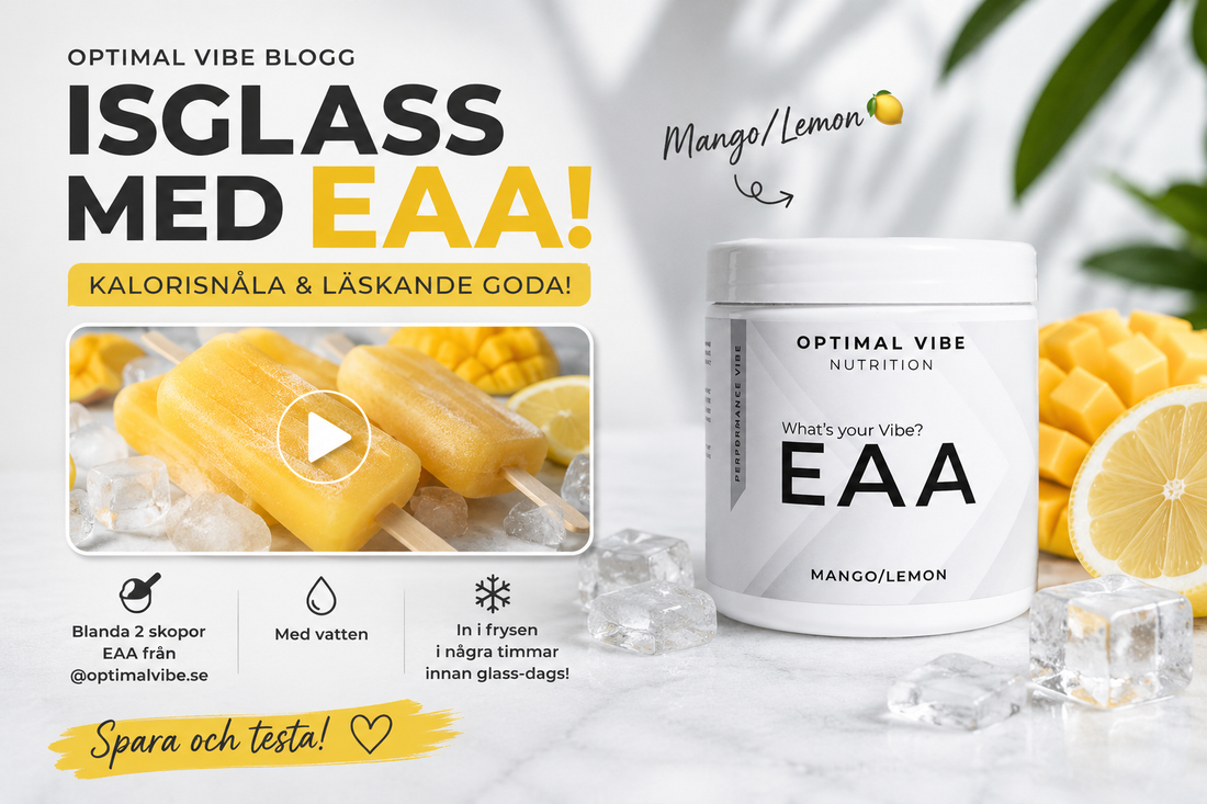 Isglass med EAA Mango/Lemon