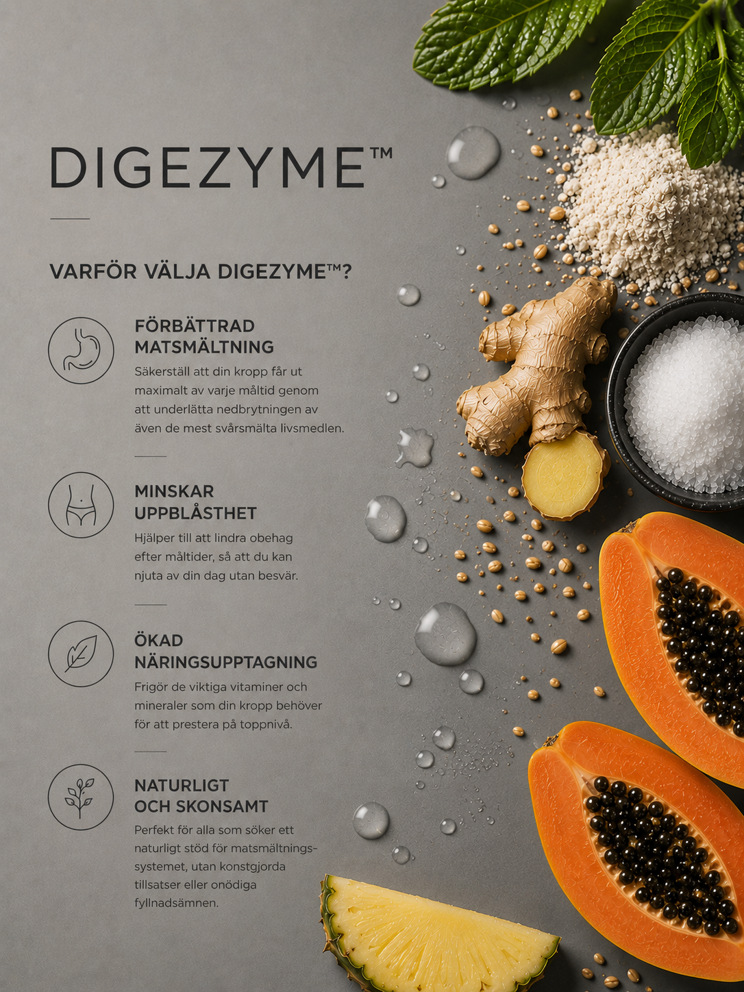 DigeZyme, 90 tabletter
