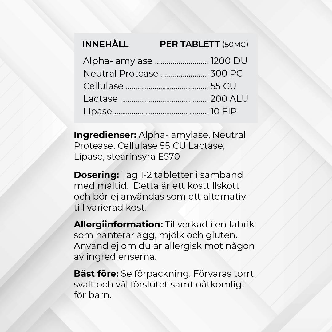 DigeZyme, 90 tabletter